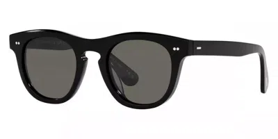 Pre-owned Oliver Peoples Rorke Women's 47mm Black Sunglasses Ov5509su-1731r5-47 In Gray