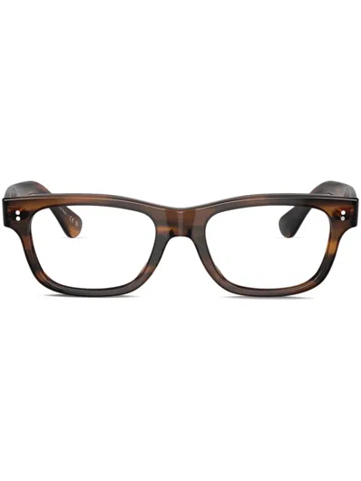 Oliver Peoples Rosson Glasses In Brown