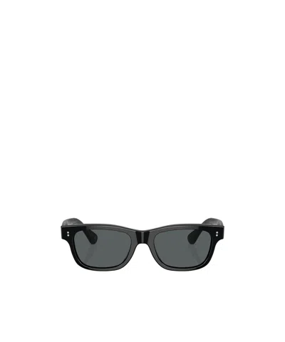 OLIVER PEOPLES ROSSON RECTANGLE-FRAME SUNGLASSES
