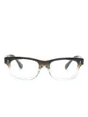 Oliver Peoples Rosson Square-frame Glasses In Black