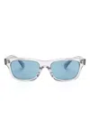 Oliver Peoples Rosson Wayfarer-frame Sunglasses In Grey