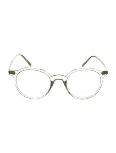 Pre-owned Oliver Peoples Round Eyeglasses