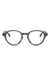 Oliver Peoples Round-frame Glasses In Gray