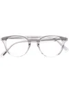 Oliver Peoples Round-frame Glasses In Grey