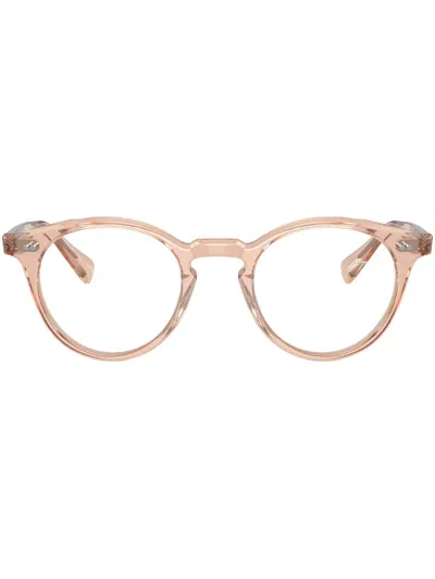 Oliver Peoples Round-frame Glasses In Rosa
