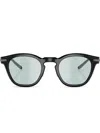 Oliver Peoples Round-frame Glasses In Schwarz