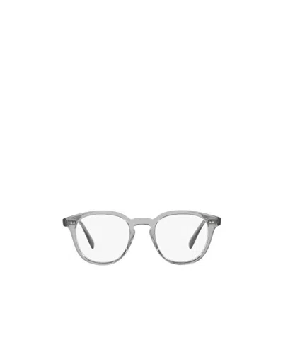 Oliver Peoples Round-frame Glasses In White