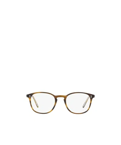 Oliver Peoples Round Frame Optical Glasses In White