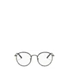 Oliver Peoples Round Frame Plain Mirror In White