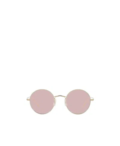 Oliver Peoples Round-frame Sunglasses In Red