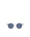 Oliver Peoples Round-frame Tinted-lenses Sunglasses In Blue