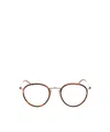 Oliver Peoples Round-frame Titanium Glasses In White