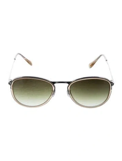 Pre-owned Oliver Peoples Round Gradient Sunglasses