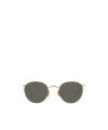 Oliver Peoples Micro-standard Round Sunglasses In Brown