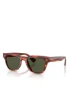 Oliver Peoples Rueny Pillow Sunglasses, 51mm In Green