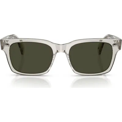 Oliver Peoples Ryce 54mm Square Sunglasses In Green