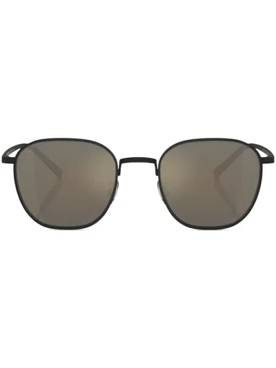 Oliver Peoples Rynn Square-frame Sunglasses In Schwarz