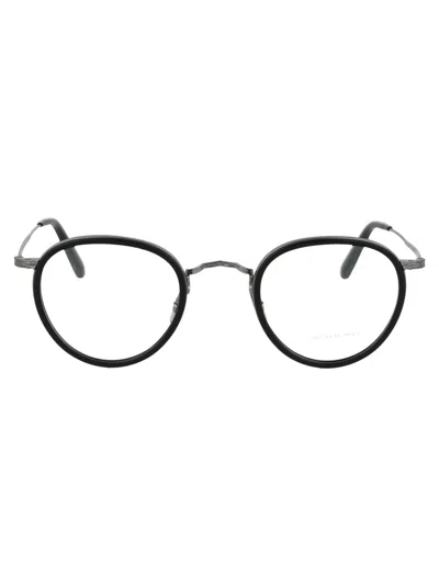 Oliver Peoples Semi Metal Optical Glasses In Black