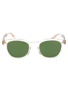 Oliver Peoples Unisex Sheldrake Square Sunglasses, 47mm In 158052 Buff