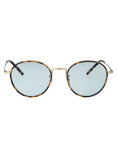 Oliver Peoples Sidell Glasses In 5035 Gold/dtb
