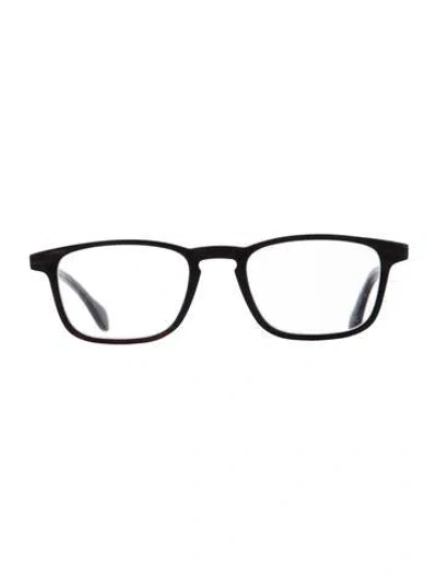 Pre-owned Oliver Peoples Square Eyeglasses In Gray