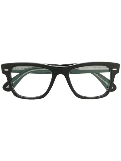 Oliver Peoples Square Frame Glasses In Black