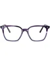 Oliver Peoples Square-frame Glasses In Violett