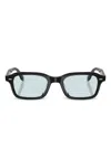 Oliver Peoples Square-frame Sunglasses In Black