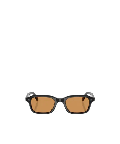 Oliver Peoples Square-frame Sunglasses In Brown