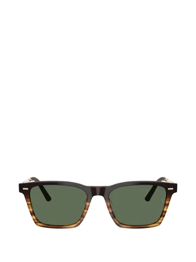 Oliver Peoples Square-frame Sunglasses In Brown