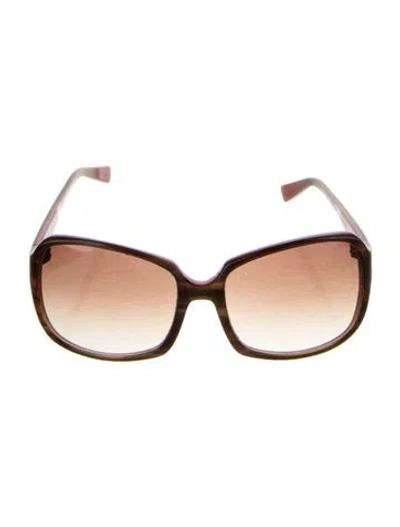 Pre-owned Oliver Peoples Square Gradient Sunglasses In Multi
