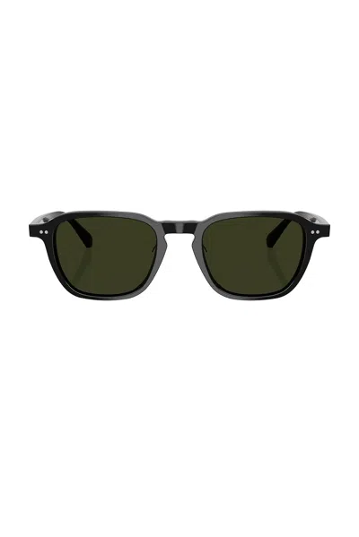 Oliver Peoples Square Sunglasses In Green