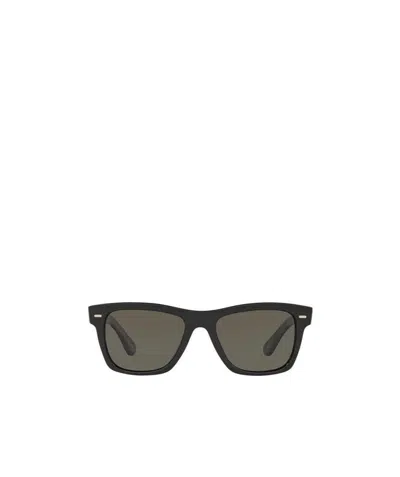 Oliver Peoples Square Sunglasses In Green