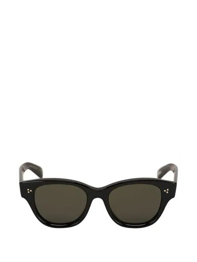 Oliver Peoples Stud Sunglasses In Black