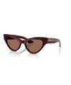 Oliver Peoples Womens Ov5573su 1951c Cat-eye Acetate Sunglasses Red In Crl