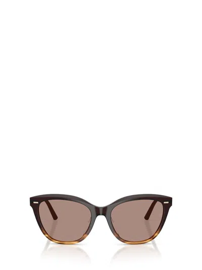 Oliver Peoples X Roger Federer Mr. Federer 55mm Cat Eye Sunglasses In Brown
