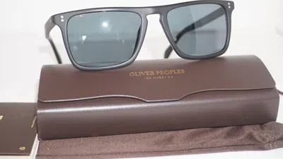 Pre-owned Oliver Peoples Sunglasses Bernardo Ov5189-s 1031/r8 Matte Black Blue 54 18 145