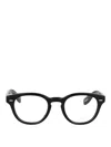 Oliver Peoples 1318 Muschio Semiopaco Tartarugato Acetate Glasses In Black
