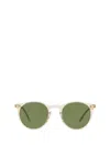 Oliver Peoples Womens Ov5459su Romare Round-frame Acetate Sunglasses In Gold