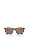 Oliver Peoples Roger Federer 52mm Rectangular Sunglasses In Brown