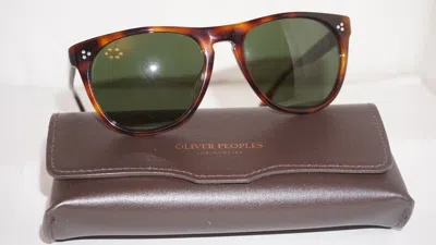 Pre-owned Oliver Peoples Sunglasses Daddy B Green Polarized Ov5091sm 100771 55 19 145