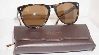 Pre-owned Oliver Peoples Sunglasses Daddy B Tortoise Polarized Ov5091sm 166883 58 19 145 In Green