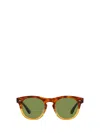 Oliver Peoples Unisex Sunglass Ov5509su Rorke In Dark Amber Gradient