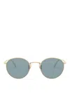 Oliver Peoples Coleridge Sun 50mm Tinted Round Sunglasses In Gold