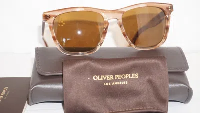Pre-owned Oliver Peoples Sunglasses Lynes Sun Pink Brown Polar Ov5449su 172652 55 18 145 In Brown Polarzied