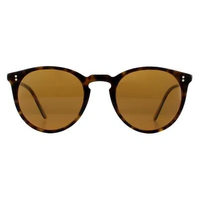 Pre-owned Oliver Peoples Sunglasses O'malley 5183s 166653 Horn Brown