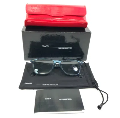 Pre-owned Oliver Peoples Sunglasses Ov5437su 1617r5 Ollis Sun Clear Blue Frames Gray Lens