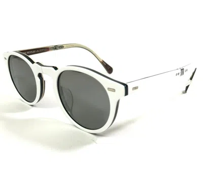 Pre-owned Oliver Peoples Sunglasses Ov5456su 168740 Gregory Peck 1962 Collapsible Foldable In Gray