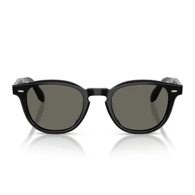 Oliver Peoples Sunglasses Ov5586 Su 1731 R5 N.09 Sun Black/charcoal Gray Unisex