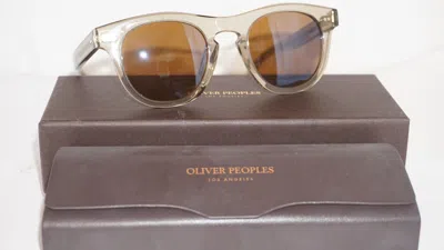 Pre-owned Oliver Peoples Sunglasses Rorke Clear Grey Brown Ov5509su 1745g8 42 21 145